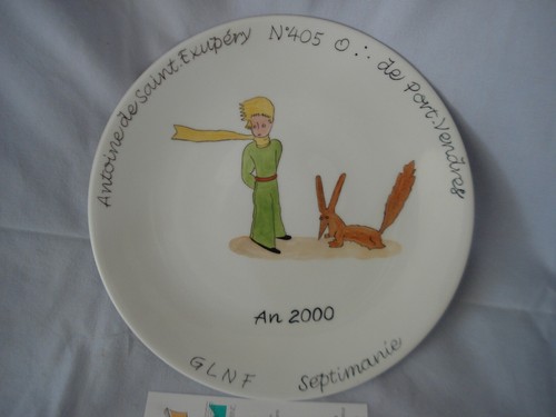 Franc maçonnerie assiette - franc,