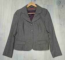 veste taille grise marron 
