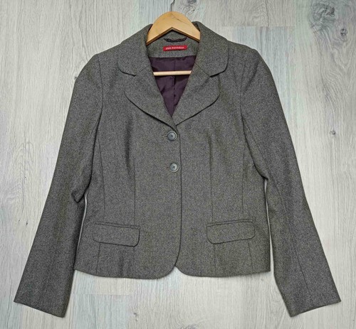 Veste taille grise marron - veste,