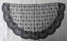 Voile dentelle noire - voile,