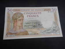 billet de 50 francs CERES