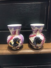 2 vases vintage en céramique