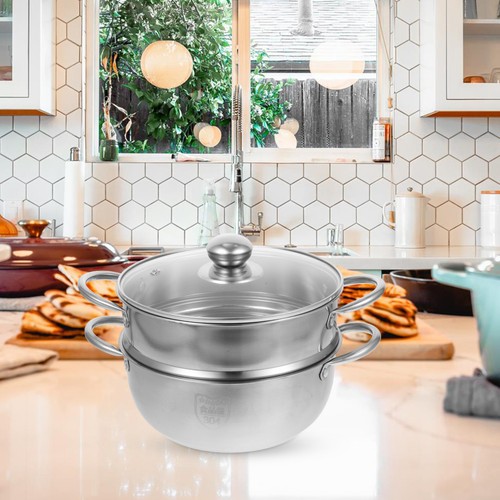 Cuiseur vapeur inox marmite - vapeur,