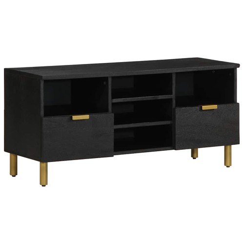Meuble noir 100x33x46 cm - meuble,