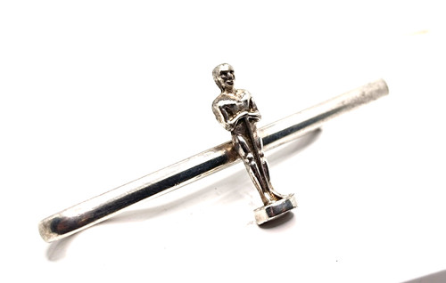 Pince cravate argent 925 - pince, à