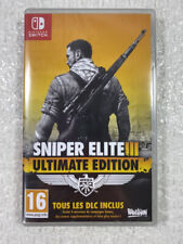 SNIPER ELITE 3 ULTIMATE EDITION SWITCH FR NEW (EN/FR/DE/ES/IT)