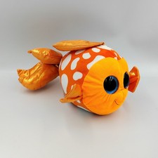 Peluche poisson orange gros yeux brillant TY SAMI - 30885