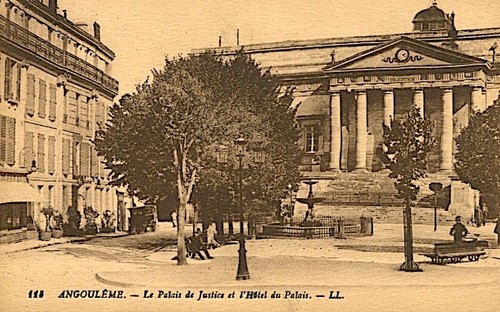 Cpa angoulème le palis - angoulème,