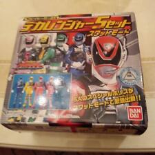 Power Rangers S.P.D. Dekaranger Figurine SWAT Mode 5p set BANDAI Japan w/BOX