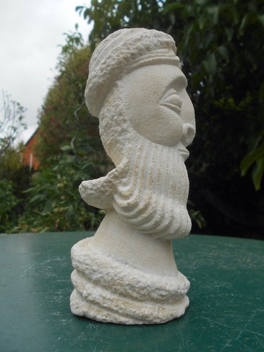 Statue buste style roi - , antique