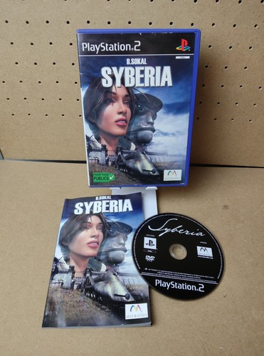 Syberia ps2 jeu jeux sony - ps2,