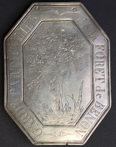 Plaque métier forêt de - -,