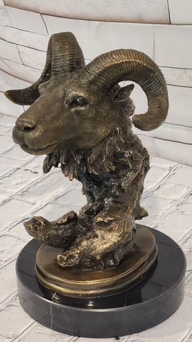 Sculpture ram milo - sculpture, bronze