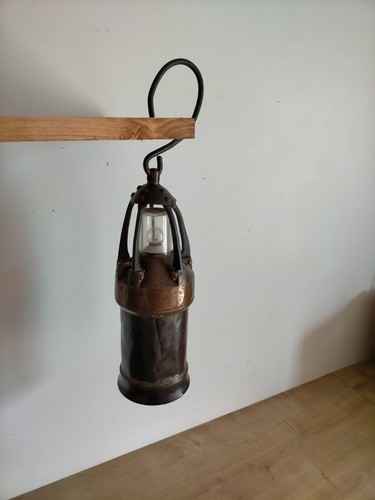 Ancienne lampe mineur - ancienne, de