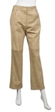 *** PANTALON EN DAIM BEIGE ERIC GASKINS T. SMALL EXCELLENT ETAT ***