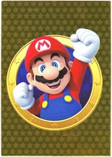 Super Mario card TCG - 145 - Mario - Golden Card - Near Mint / Ex+