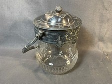 Ancien pot à bonbons en verre