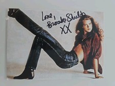 Brooke shields autographe - brooke,