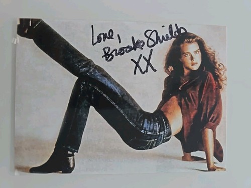 Brooke shields autographe - shields,