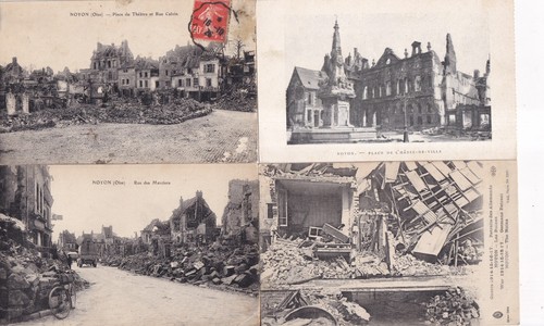 Lot old postcards - of,