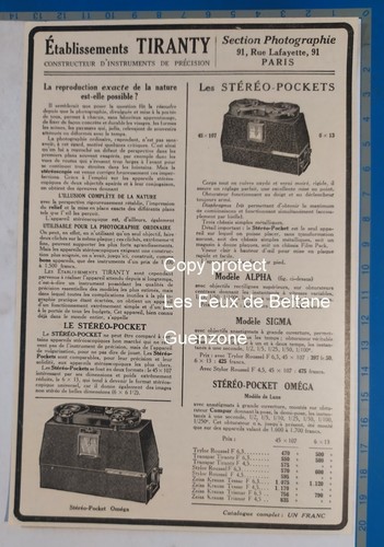 Appareil photo stereo pocket - stereo,