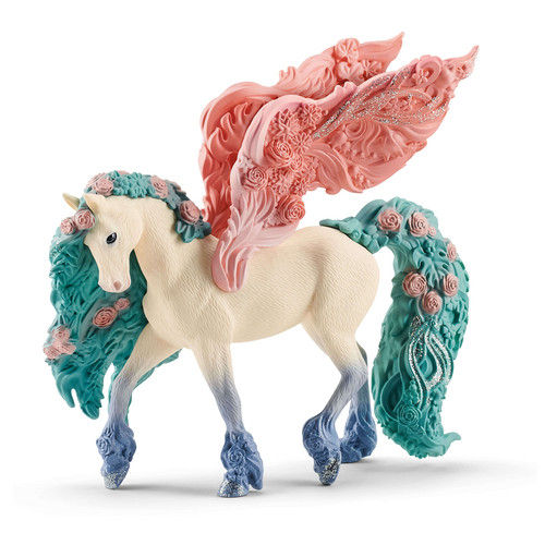 Schleich pégase aux fleurs - pégase,