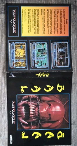 Baal amiga insert - amiga,