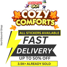 Monopoly Sticker Go 1⭐- 6⭐ (All Stickers Available) CHEAPEST?SUPER FAST⚡24/7?