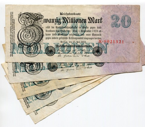Allemagne millions marks - millions,