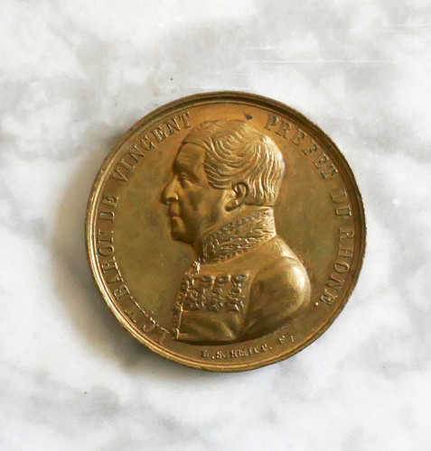 Medaille bronze prefet du - en,
