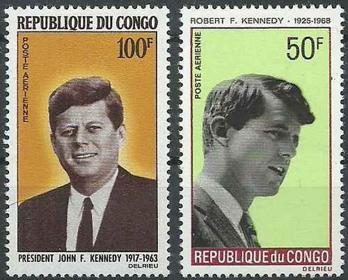 Timbres personnages kennedy - timbres,