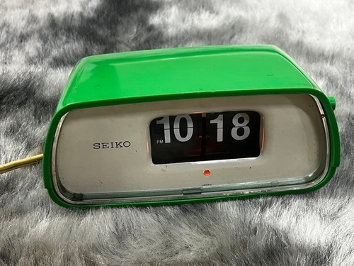 Seiko dz634 flip clock green - flip,