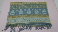 Foulard étole Studio Ghibli My Neighbor Totoro 60 cm x 180 cm neuf du Japon