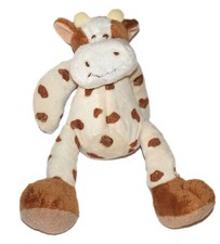 Peluche doudou Vache blanche