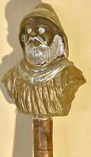 Canne ancienne bois pommeau