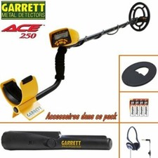 PACK : Détecteur de métaux Garrett ACE 250 + ProPointer II + Accessoires
