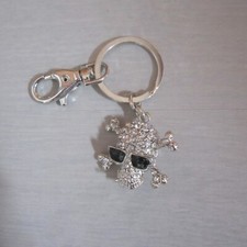 Porte cle, bijou de sac tête