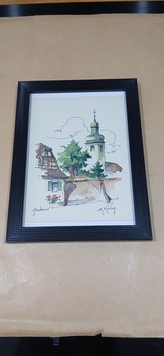 Aquarelle véritable robert - aquarelle,