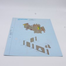 39664 Playmobil Notice Originale 3888 un peu usée Trace de Pliage