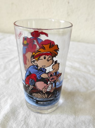 Ancien verre moutarde - moutarde, amora