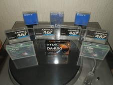 LOT 10 CASSETTE DAT AUDIO