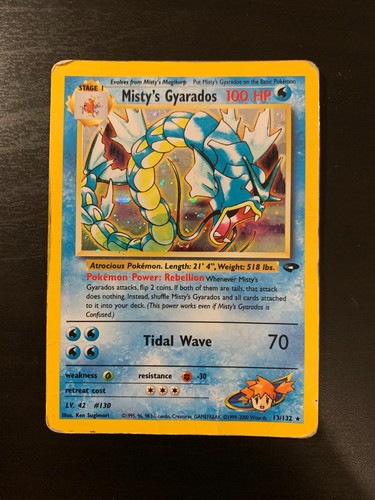 Carte pokémon misty s - carte, :