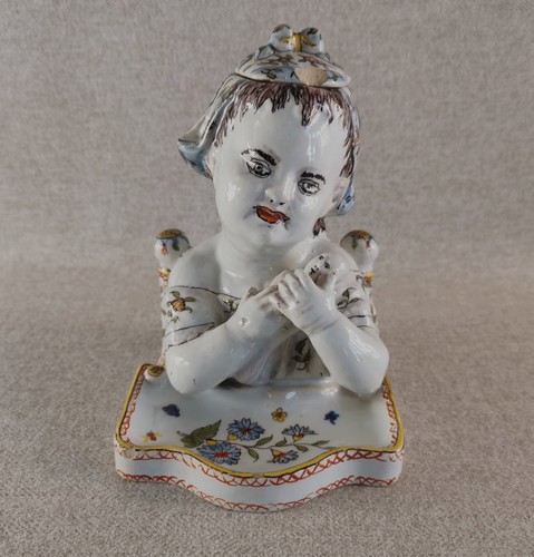 Encrier figurine jeune enfant - encrier,