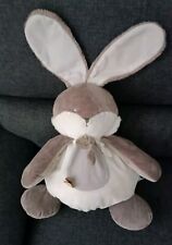1811?40cm Doudou Peluche Range Pyjama Baby Nat Lapin Marron Glacé Papuche