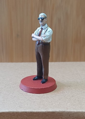 Figurine enzo ferrari métal - enzo,