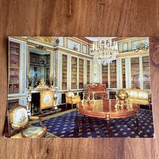 Postcard Cpa - Versailles - Bibliotheque De Louis Xvi