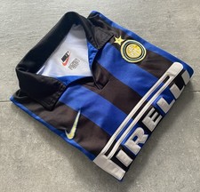 Jersey officiel Inter Milan Nike vintage retro taille M 1998 1999 excellent