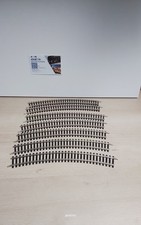 J&L HO. LOT DE 7 RAILS COURBES