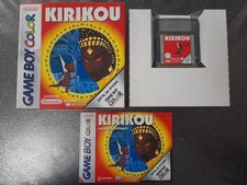 kirikou nintendo game boy color GBC complet en boite et notice CIB EUR ??