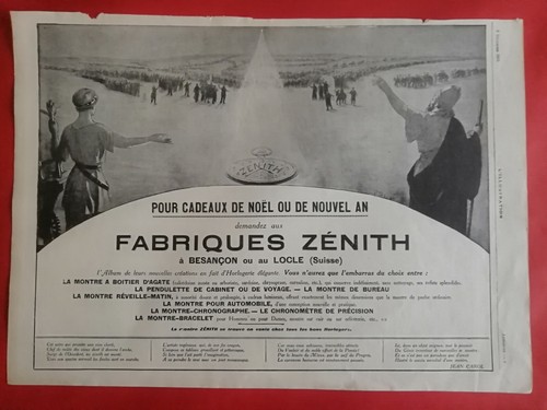 Publicité presse montres - presse,
